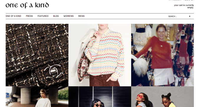 One Of A Kind website