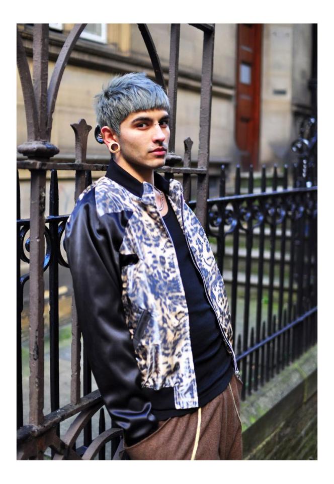 ASOS Printed Bomber Jacket for Man