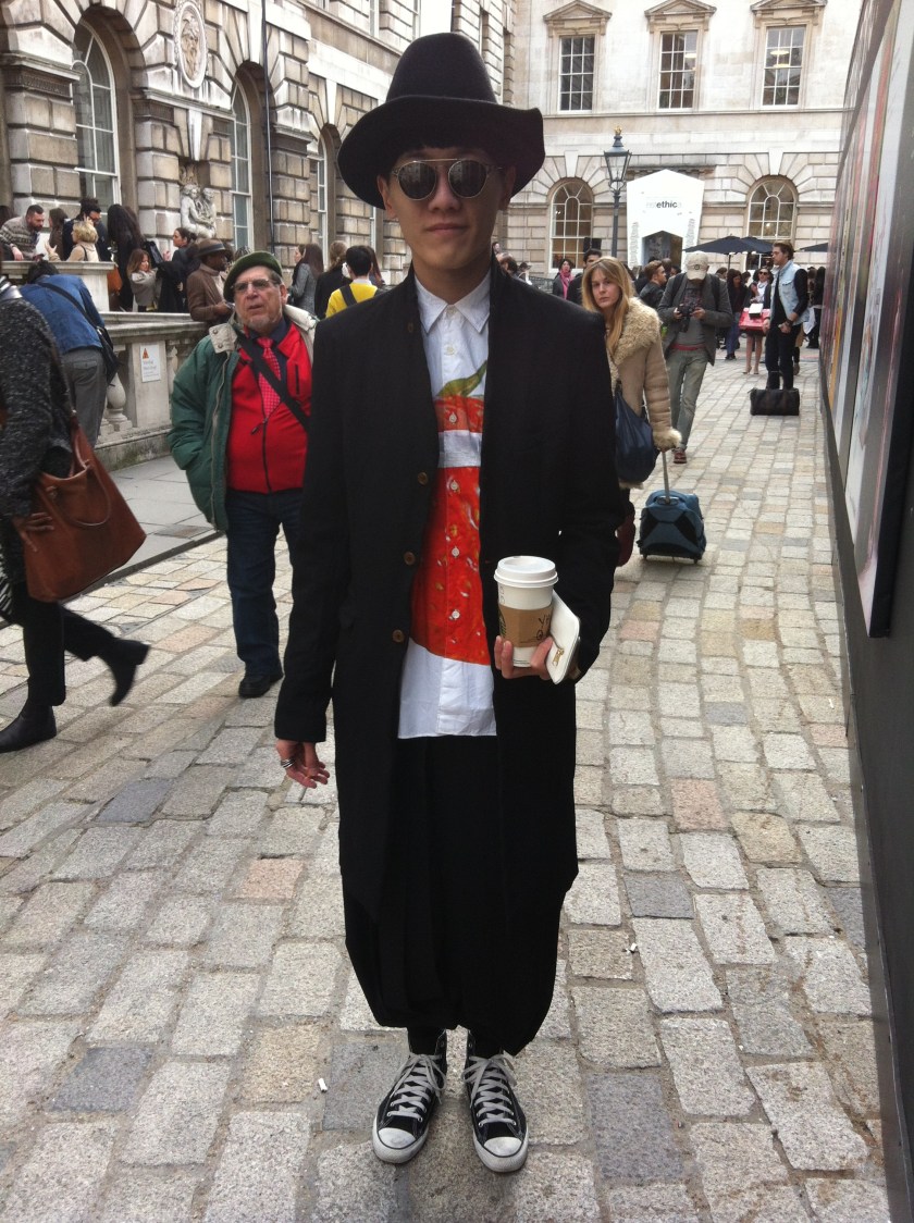 Streetstyle - London Fashion Week AW13 - Day 2