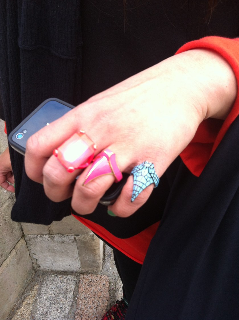 Streetstyle at London Fashion Week AW13