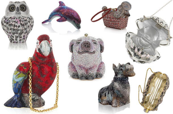 Animal clunches / Bolsos con forma animal