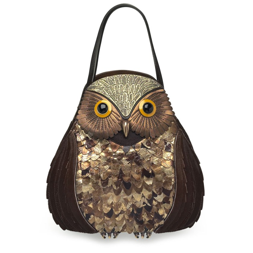 Owl bag / Bolso con forma de búho