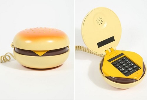 Burger phone / Teléfono con forma de hamburguesa