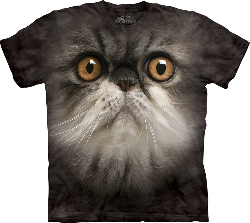 Cat T-shirt / Camiseta con estampado de gato