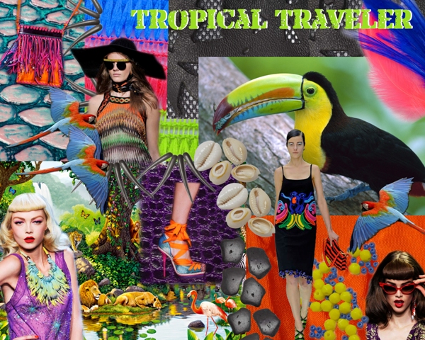 Tropical Safari trend for S/S13 - Tendencia Safari Tropical para P/V13