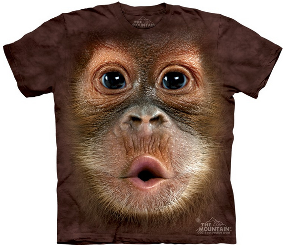 Monkey T-shirt / Camiseta con estampado orangután