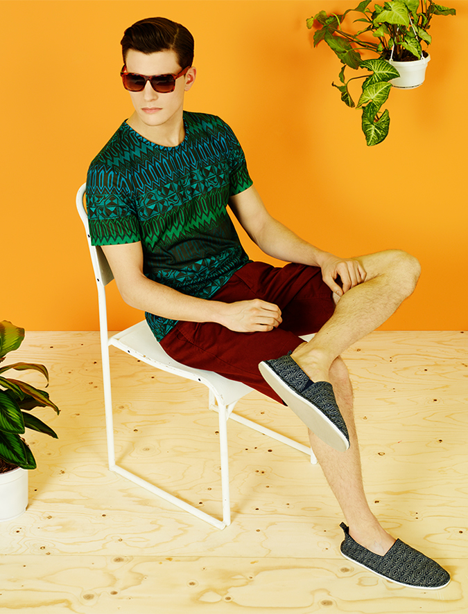 Topical Safari trend also for Man for S/S13 / Tendencia Safari Tropical también para Hombre para P/V13