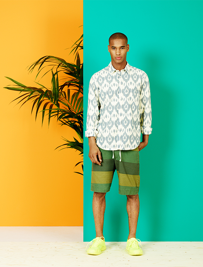 Topical Safari trend also for Man for S/S13 / Tendencia Safari Tropical también para Hombre para P/V13