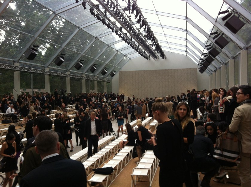Burberry Prorsum SS14 Catwalk Show in Kensignton Gardens