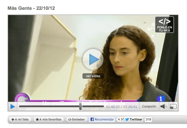 TVE, +Gente, Spanish Television