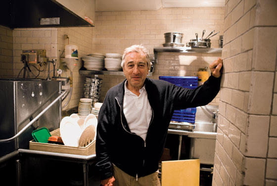 Robert De Niro at Tribeca Grill