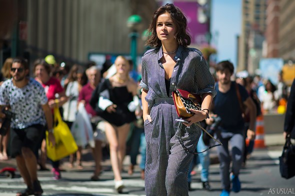 Miroslava Duma SS14 at NYFW