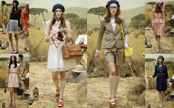 African safari inspiration by Orla Kiely SS14