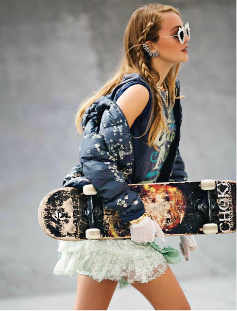 Skater girl // Golf Punk